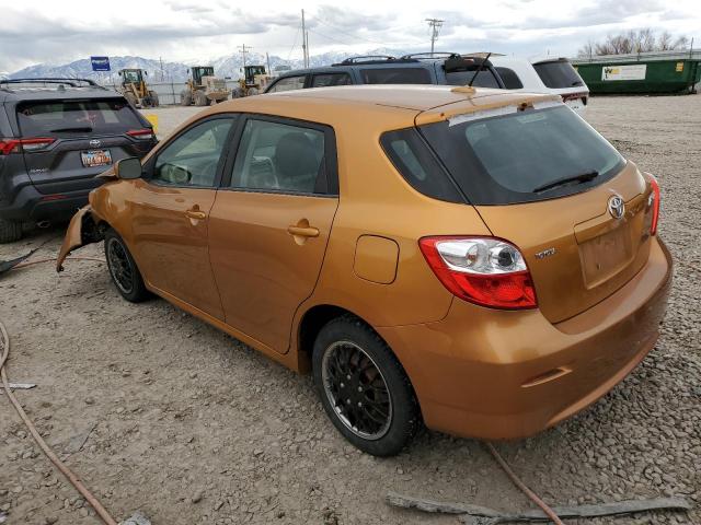 2T1KU40E99C132130 - 2009 TOYOTA COROLLA MA ORANGE photo 2