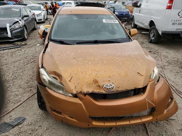 2T1KU40E99C132130 - 2009 TOYOTA COROLLA MA ORANGE photo 5