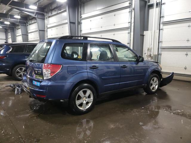 JF2SHABC3CH444625 - 2012 SUBARU FORESTER 2.5X BLUE photo 3