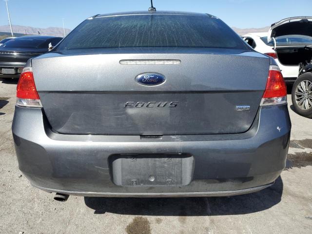 1FAHP3HN7AW160641 - 2010 FORD FOCUS SEL GRAY photo 6