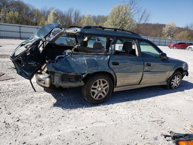 4S3BH675716630229 - 2001 SUBARU LEGACY OUTBACK AWP 绿色 照片 3