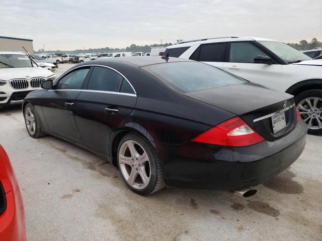 WDDDJ72X97A105518 - 2007 MERCEDES-BENZ CLS 550 BLACK photo 2