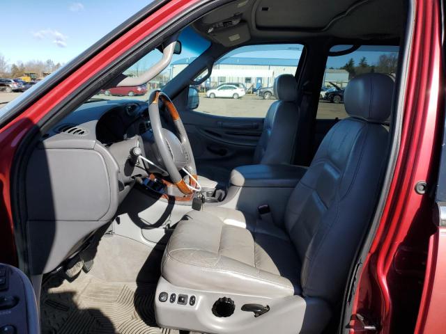 5LMPU28A9YLJ05876 - 2000 LINCOLN NAVIGATOR წითელი ფოტო 7