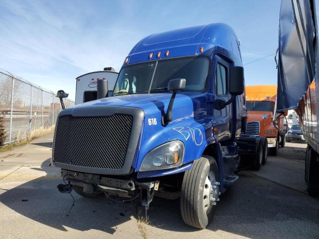 3AKJGLD54ESFN2498 - 2014 FREIGHTLINER CASCADIA 1 BLUE photo 2