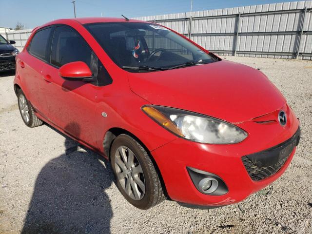 JM1DE1HY1B0129208 - 2011 MAZDA MAZDA2 RED photo 4