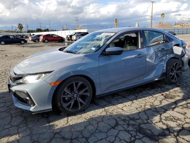 SHHFK7H48KU219604 - 2019 HONDA CIVIC SPORT 灰色 照片 1