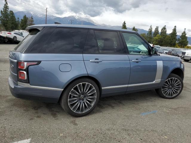 SALGV2REXKA541430 - 2019 LAND ROVER RANGE ROVE AUTOBIOGRAPHY BLUE photo 3