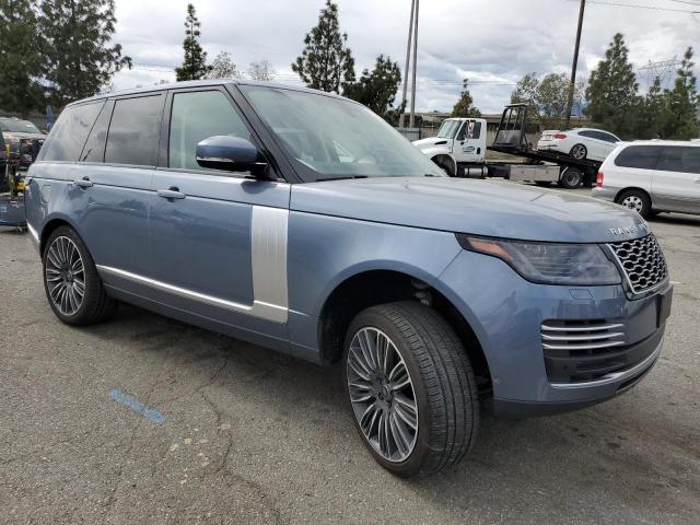 SALGV2REXKA541430 - 2019 LAND ROVER RANGE ROVE AUTOBIOGRAPHY BLUE photo 4