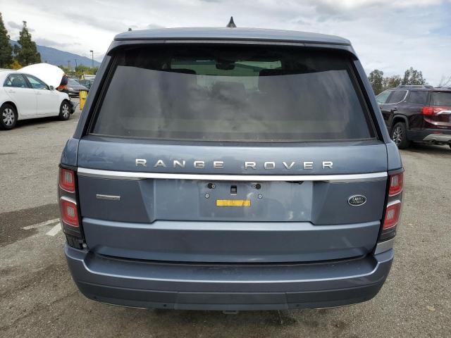 SALGV2REXKA541430 - 2019 LAND ROVER RANGE ROVE AUTOBIOGRAPHY BLUE photo 6