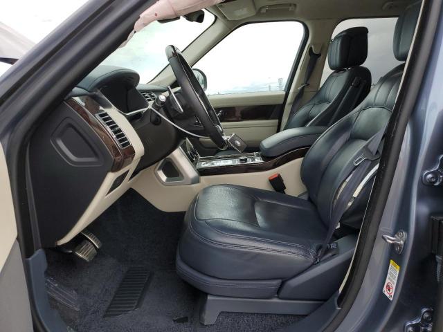 SALGV2REXKA541430 - 2019 LAND ROVER RANGE ROVE AUTOBIOGRAPHY BLUE photo 7