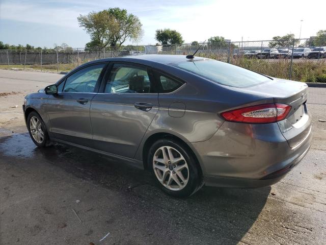 1FA6P0H79E5370337 - 2014 FORD FUSION SE GRAY photo 2