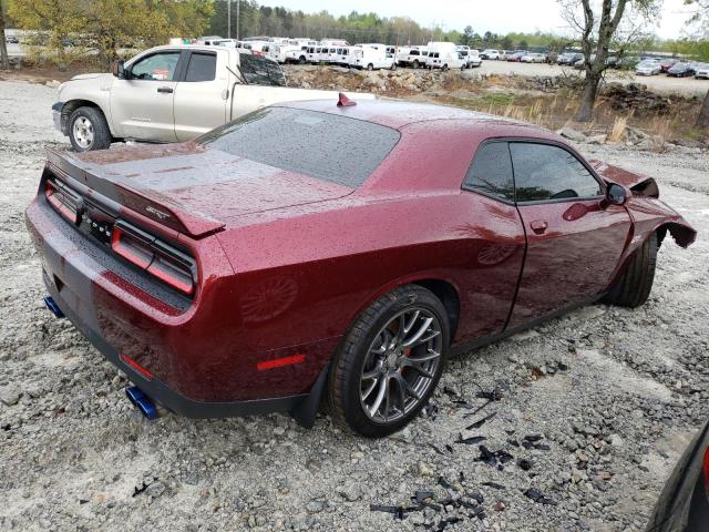 2C3CDZDJ3HH618045 - 2017 DODGE CHALLENGER SRT 392 BURGUNDY photo 3