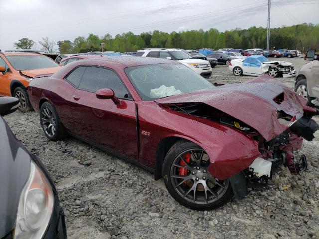 2C3CDZDJ3HH618045 - 2017 DODGE CHALLENGER SRT 392 BURGUNDY photo 4