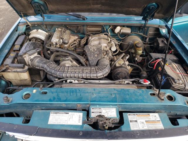 1FTCR14XXRPA21300 - 1994 FORD RANGER SUPER CAB GREEN photo 11