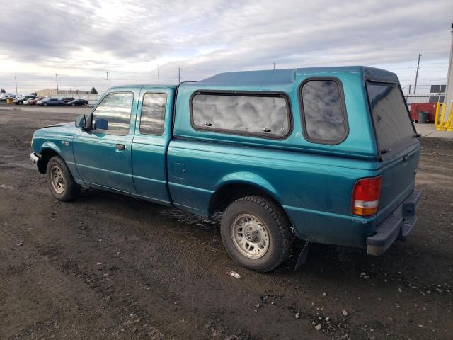 1FTCR14XXRPA21300 - 1994 FORD RANGER SUPER CAB GREEN photo 2