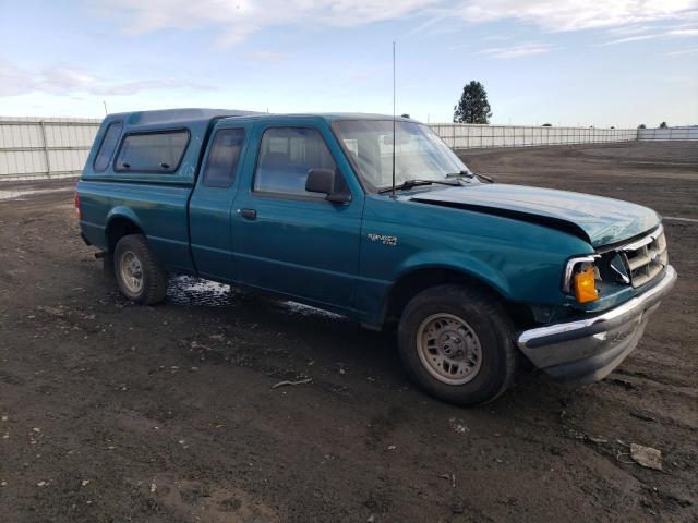 1FTCR14XXRPA21300 - 1994 FORD RANGER SUPER CAB GREEN photo 4