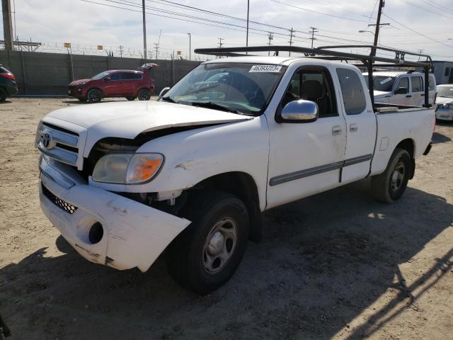 5TBRU34186S466838 - 2006 TOYOTA TUNDRA ACCESS CAB SR5 WHITE photo 1