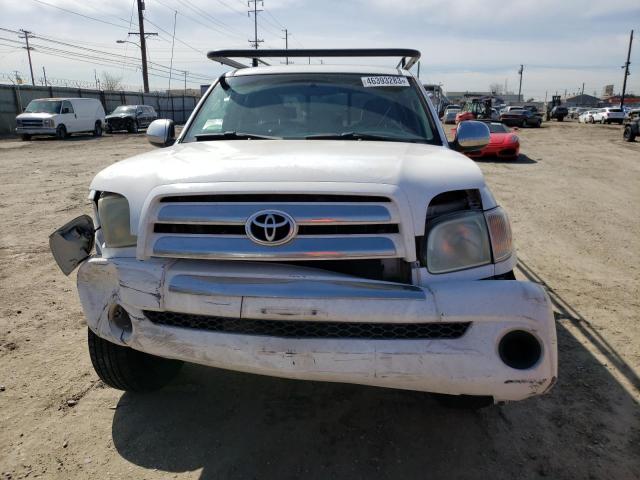 5TBRU34186S466838 - 2006 TOYOTA TUNDRA ACCESS CAB SR5 WHITE photo 5