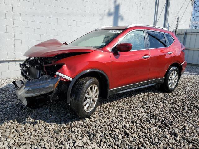 5N1AT2MV9JC841498 - 2018 NISSAN ROGUE S RED photo 1
