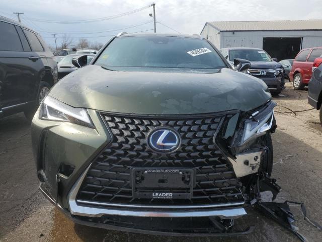 JTHP9JBH5N2058788 - 2022 LEXUS UX 250H BASE GREEN photo 5