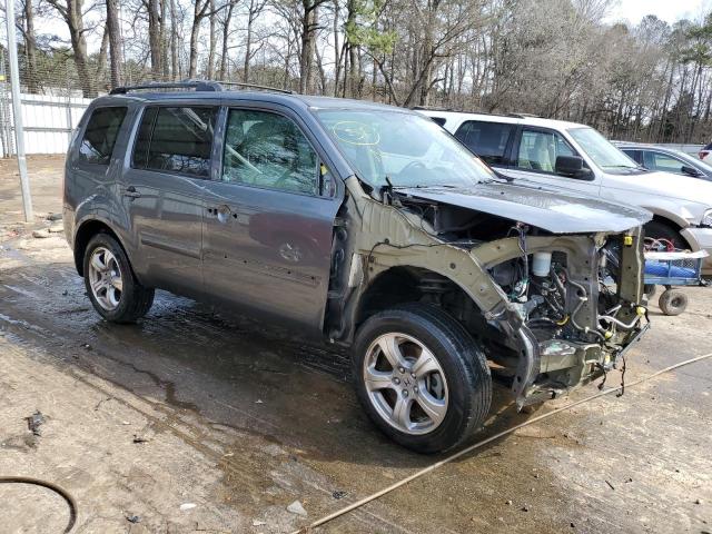 5FNYF3H45DB031164 - 2013 HONDA PILOT EX GRAY photo 4