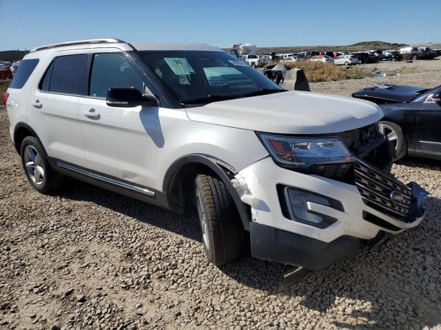 1FM5K8D8XHGD14171 - 2017 FORD EXPLORER XLT WHITE photo 4