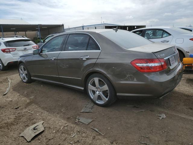 WDDHF8HB5BA483400 - 2011 MERCEDES-BENZ E 350 4MATIC BROWN photo 2