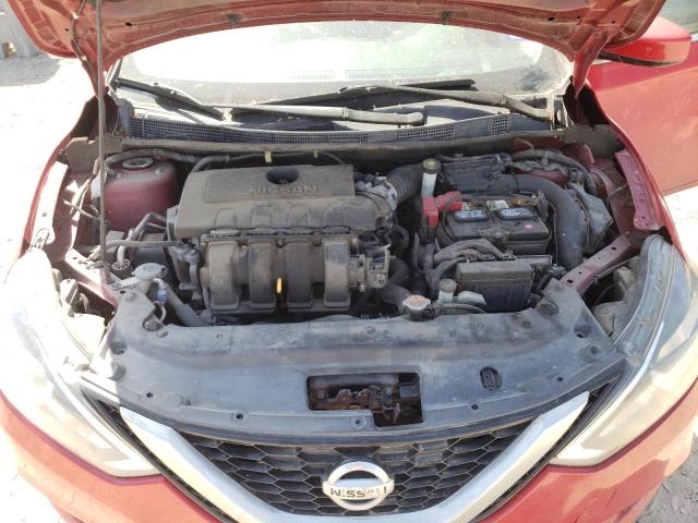 3N1AB7APXJL617514 - 2018 NISSAN SENTRA S RED photo 11