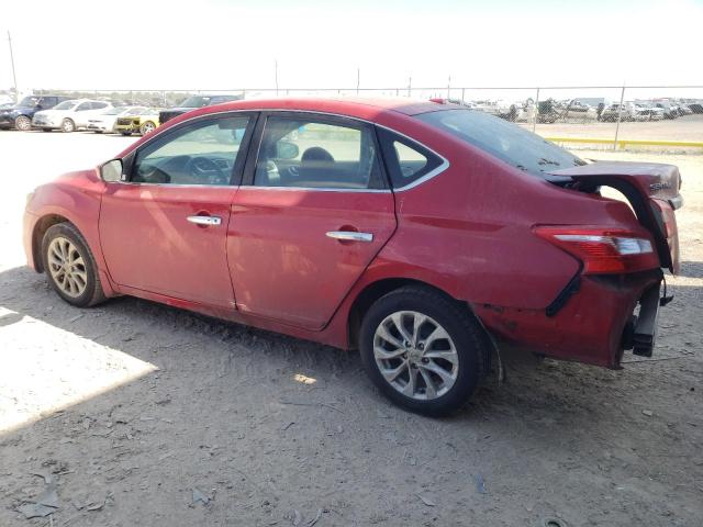3N1AB7APXJL617514 - 2018 NISSAN SENTRA S RED photo 2