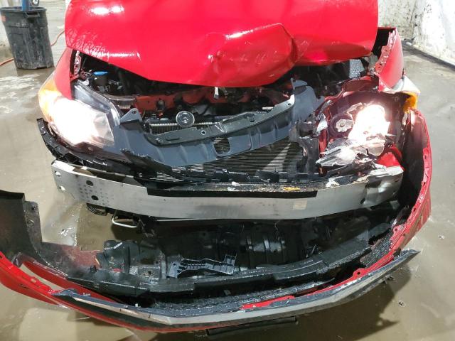 2HGFG3B56EH500149 - 2014 HONDA CIVIC LX RED photo 11