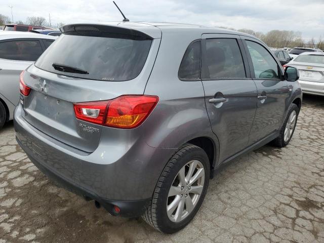 4A4AR3AU2EE022274 - 2014 MITSUBISHI OUTLANDER ES GRAY photo 3