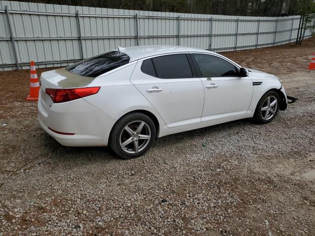 5XXGM4A75DG161101 - 2013 KIA OPTIMA LX WHITE photo 3