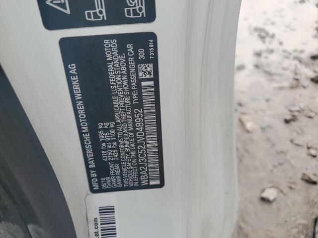 WBA2J3C52JVD48952 - 2018 BMW 230XI WHITE photo 12