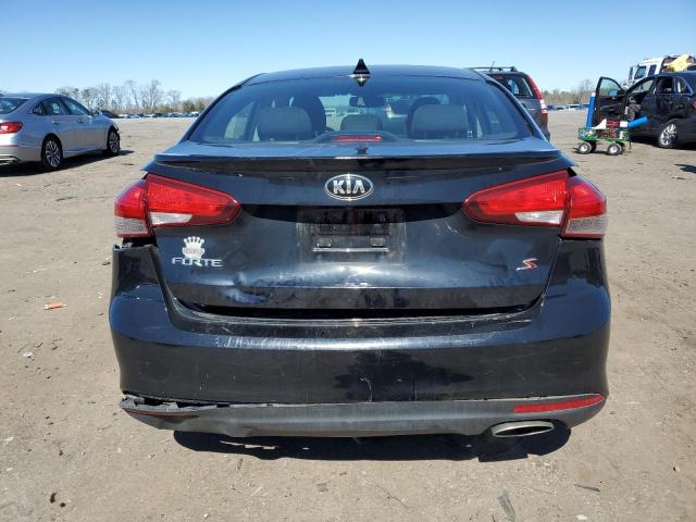 3KPFL4A77HE104444 - 2017 KIA FORTE LX BLACK photo 6