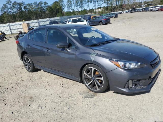 4S3GKAL67L3605053 - 2020 SUBARU IMPREZA SPORT GRAY photo 4