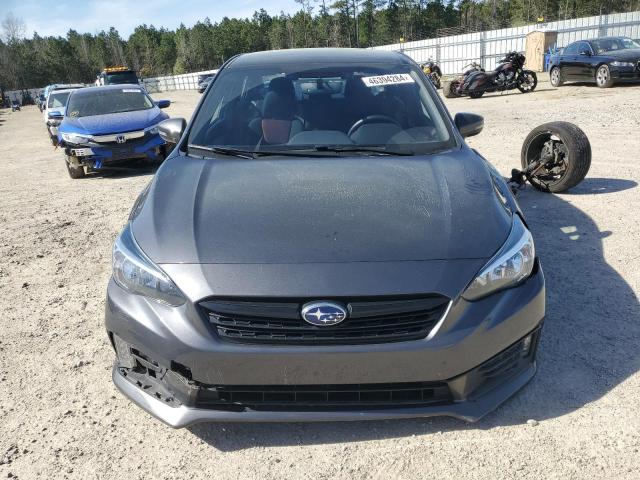 4S3GKAL67L3605053 - 2020 SUBARU IMPREZA SPORT GRAY photo 5