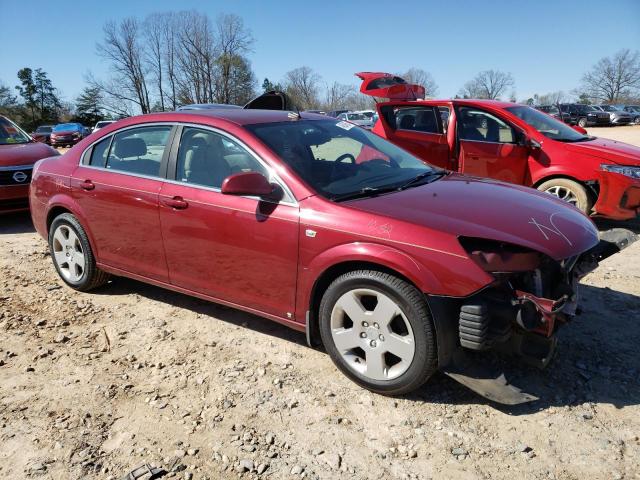 1G8ZS57B19F122859 - 2009 SATURN AURA XE RED photo 4