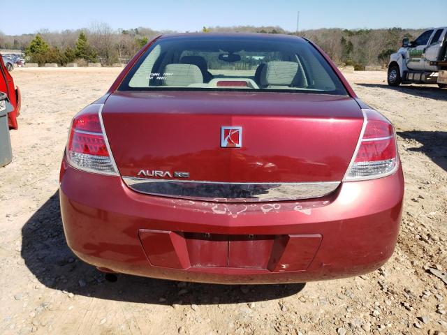 1G8ZS57B19F122859 - 2009 SATURN AURA XE RED photo 6