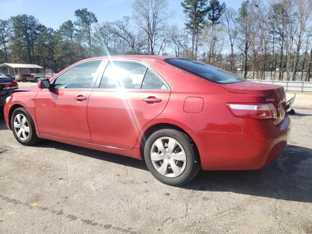 4T1BE46K89U344171 - 2009 TOYOTA CAMRY BASE RED photo 2