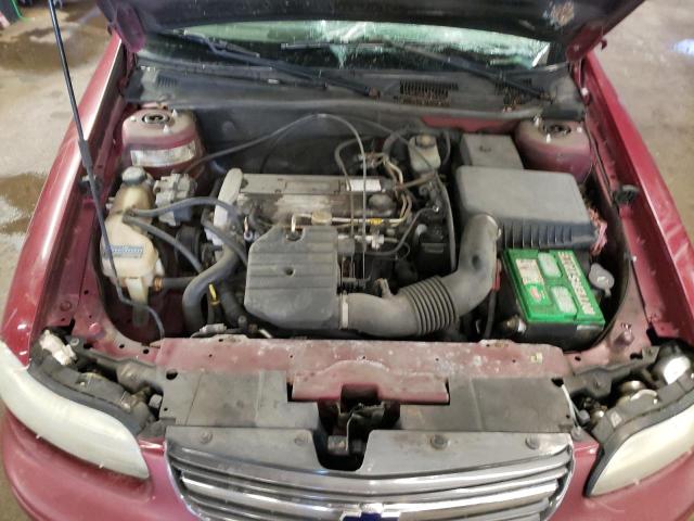 1G1ND52F94M529687 - 2004 CHEVROLET CLASSIC BURGUNDY photo 11