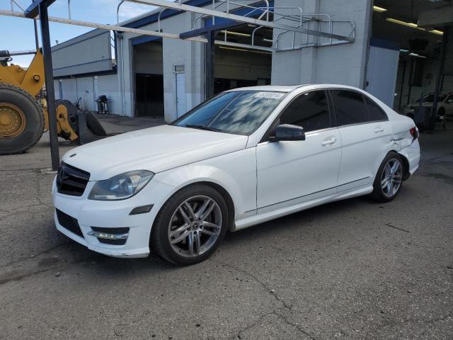 WDDGF8AB2EA932042 - 2014 MERCEDES-BENZ C 300 4MATIC WHITE photo 1