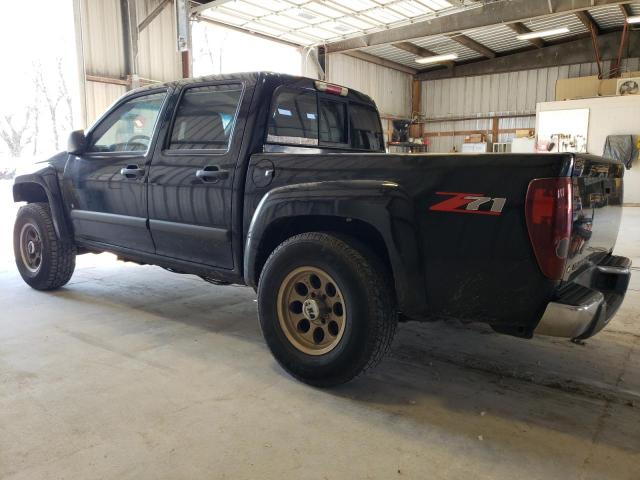 1GCDS43E888223586 - 2008 CHEVROLET COLORADO LT BLACK photo 2