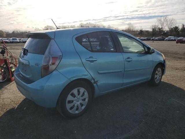 JTDKDTB38C1012112 - 2012 TOYOTA PRIUS C BLUE photo 3