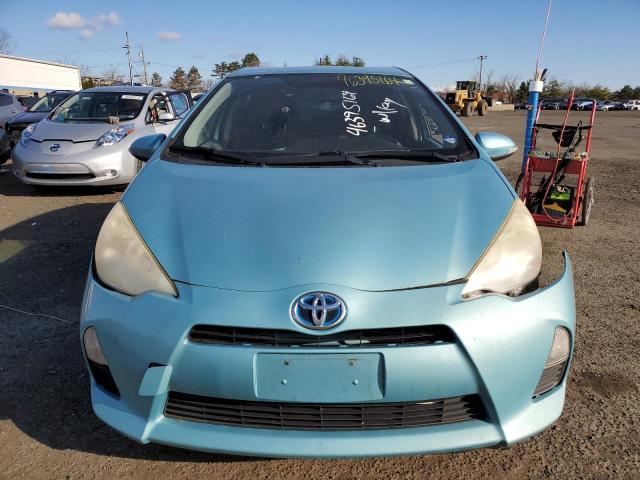 JTDKDTB38C1012112 - 2012 TOYOTA PRIUS C BLUE photo 5