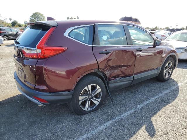 7FARW5H33HE014767 - 2017 HONDA CR-V LX BURGUNDY photo 3