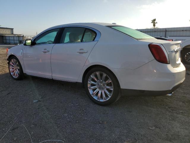 1LNHL9DR5AG616398 - 2010 LINCOLN MKS WHITE photo 2