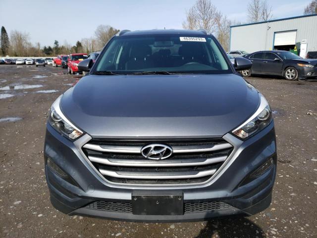 KM8J33A42HU421281 - 2017 HYUNDAI TUCSON LIMITED GRAY photo 5