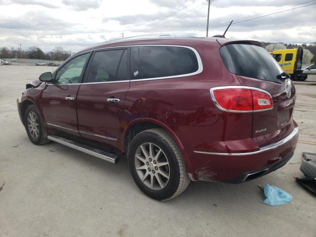 5GAKRBKDXGJ136989 - 2016 BUICK ENCLAVE BURGUNDY photo 2