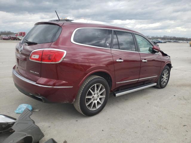 5GAKRBKDXGJ136989 - 2016 BUICK ENCLAVE BURGUNDY photo 3