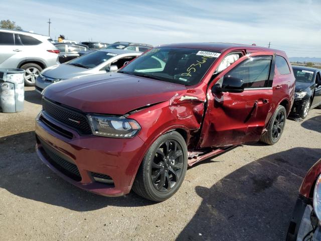 1C4RDHDGXKC753618 - 2019 DODGE DURANGO GT RED photo 1